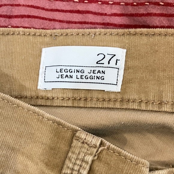 GAP corduroy women’s size 27R (regular) corduroy legging jeans - Picture 3 of 16